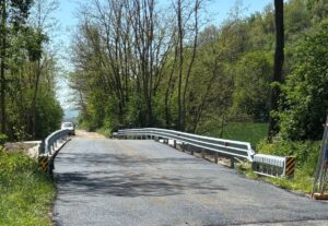 Ponte sul fiume Olpeta lungo la SP117