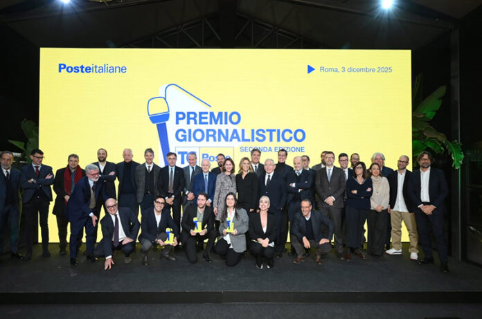 Premiazione vincitori seconda edizione del Premio giornalistico TG Poste