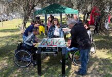 calcio balilla x portatori di handicap