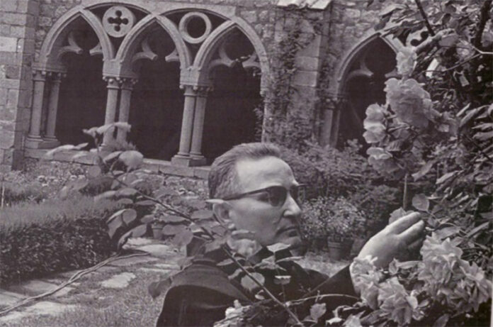 padre Graziano - chiostro di Santa Maria del Paradiso