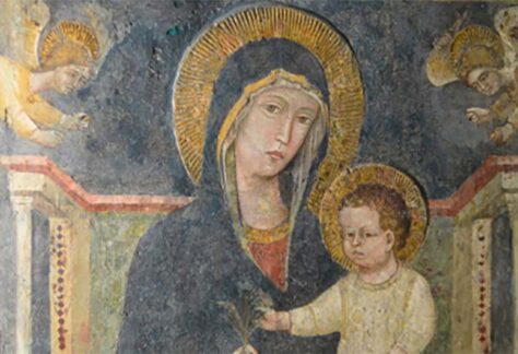 restauro madonna alla Trinità
