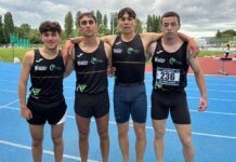 Campionato Regionale di Società Assoluto su Pista, a Rieti in gara anche 51 atleti della Play Energia Atletica Viterbo 4x400m. Play Energia 2026
