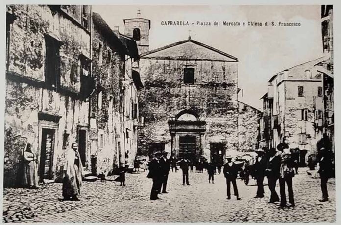 Caprarola in bianco e nero