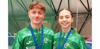 Ai Campionati Italiani U20 di Caorle anche Cristian Pagnottella, Matilde Casini e Matilde Bertini della Play Energia Atletica Viterbo Cristian Pagnottella e Matilde Casini