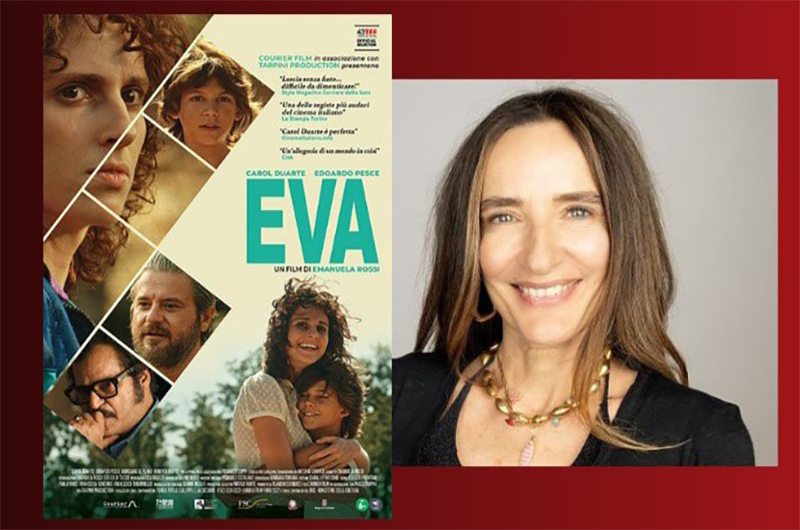 Emanuela Rossi per la proiezione del film Eva