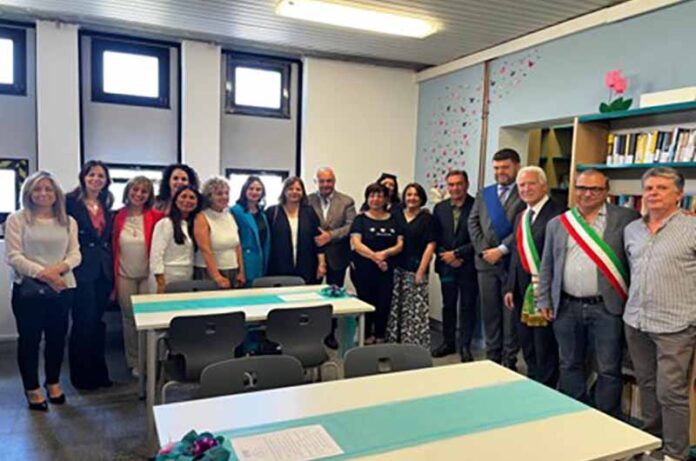 L'IIS Farnese inaugura la biblioteca scolastica intitolata a Ruben Ciarlanti.