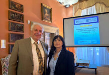 Luigi Pasqualetti con Tiziana Laureti