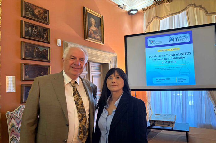Luigi Pasqualetti con Tiziana Laureti