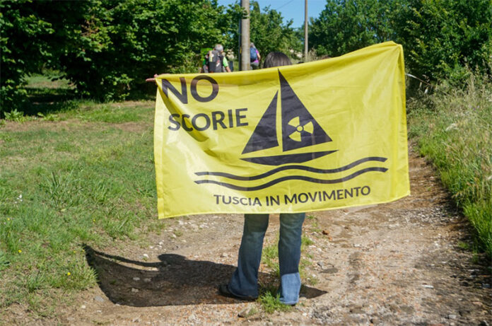 Manifestazione sabato 20 giugno a Roma sul Tevere contro le scorie nucleari