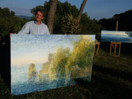 L’arte internazionale di Michael Franke bagnata dal paesaggio bolsenese Michael Franke-ILT