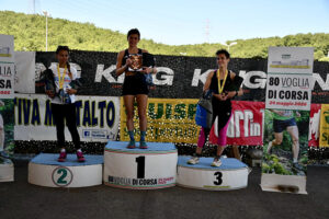 Premiazione femminile trail 20 km