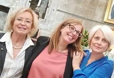 Rosanna de marchi con chiara guidarinie e catia santoni