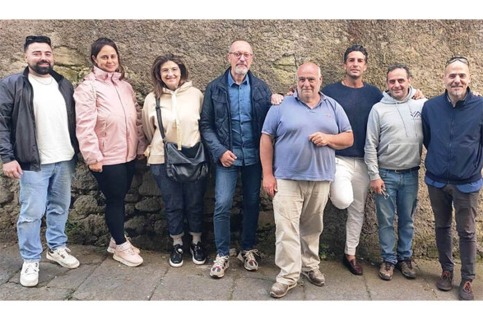Soriano nel Cimino - consiglio direttivo della Cna con il segretario Attilio Lupidi
