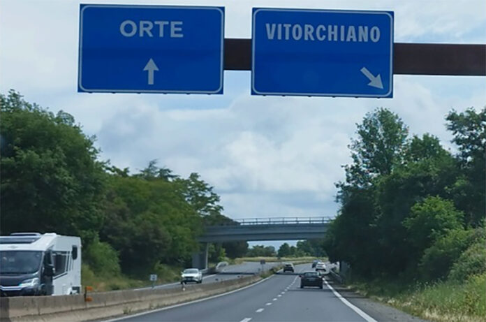 Superstrada-uscita Vitorchiano