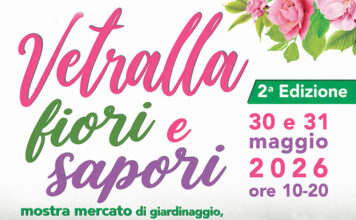 Vetralla Fiori e Sapori con Verde in Scena espositori e piante alla villa Comunale