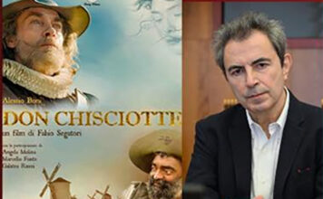 Proiezione del film Don Chisciotte al Multisala di Bolsena. Ospite della serata il regista Fabio Segatori,