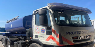 Enfinity Global dona un’autobotte antincendio alla Protezione Civile Prociv Vulci 1