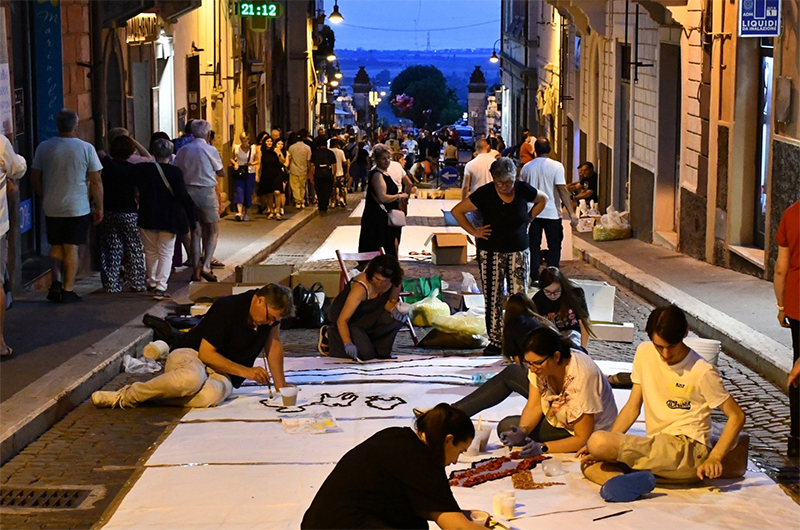La Notte dei Fiori-Tarquinia