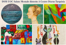In mostra le opere del laboratorio artistico del Centro diurno di Tarquinia del Dipartimento di salute mentale