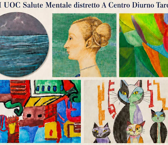In mostra le opere del laboratorio artistico del Centro diurno di Tarquinia del Dipartimento di salute mentale
