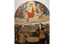 La Rocca Albornoz ospita la pala “Sant’Antonio da Padova, la Vergine Maria e Cristo giudice proteggono la città di Viterbo