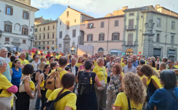 Grande partecipazione alla Passeggiata Gialla di Coldiretti Viterbo, tra cibo sano, salute e solidarietà