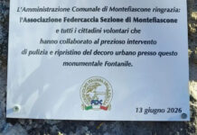 targa a Federcaccia Montefiascone