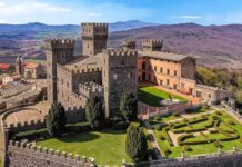 Tuscia in pillole. Il borgo merlato di Torre Alfina Torre Alfina