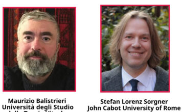 il filosofo Stefan Lorenz Sorgner e il bioeticista Maurizio Balistreri