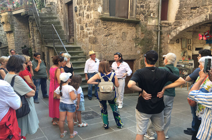 voci del borgo-passeggiataracconto a vitorchiano
