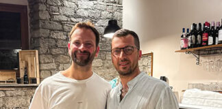 L’attore Alessandro Borghi a Viterbo ha scelto il ristorante Contrasto