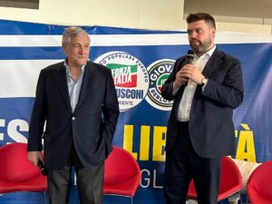 Antonio Tajani e Alessandro Romoli