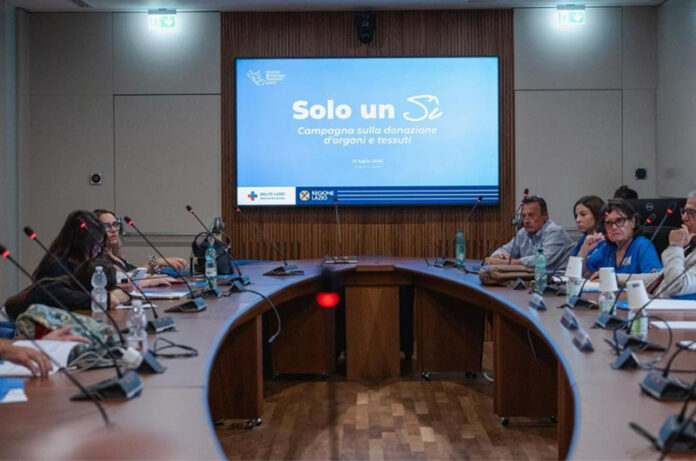 Fotocopertina - Donazione organi e tessuti.jpg Solo un Sì Regione Lazio