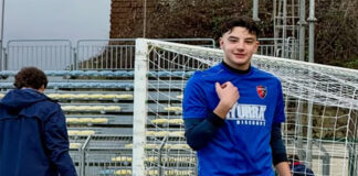 Sorianese, il giovane attaccante Giuseppe Innocenzi entra nel gruppo della prima squadra Giuseppe Innocenzi