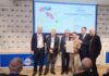 La premiazione di Mauro Mari nella sede della Cna nazionale