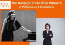 La pianista Lucrezia Liberati vince il “Respighi Prize” e debutta alla Carnegie Hall di New York Lucrezia Liberati, piano and Rong Zhang, conductor