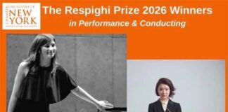 La pianista Lucrezia Liberati vince il “Respighi Prize” e debutta alla Carnegie Hall di New York Lucrezia Liberati, piano and Rong Zhang, conductor