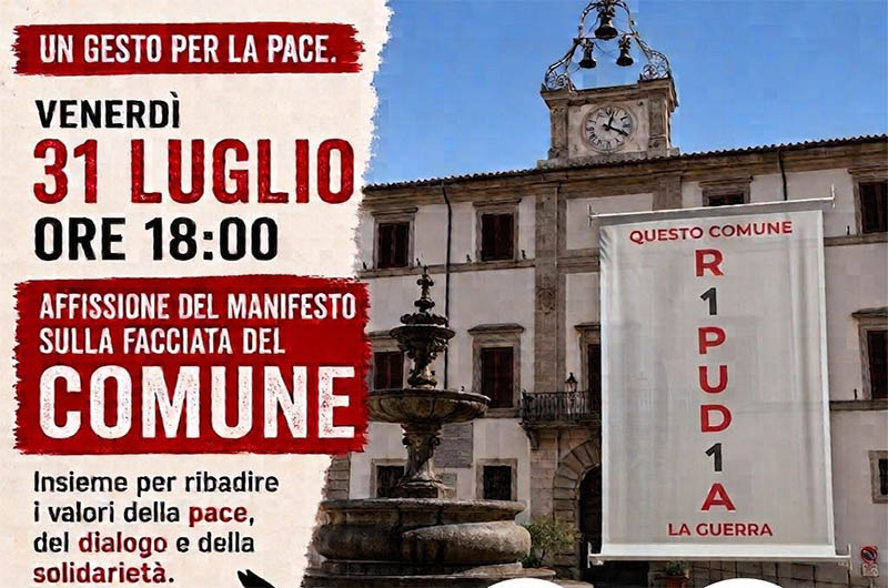 Questo Comune ripudia la Guerra