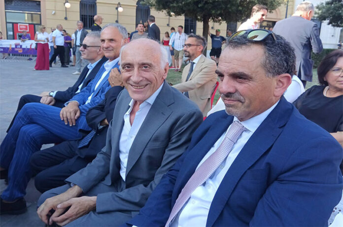 Tosti e Monzillo-presentazione campionati di atletica leggera a rieti Tosti e Monzillo