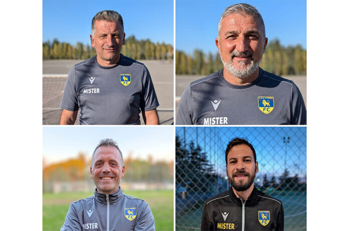 Andrea Pedica, Tobia Tintore, Roberto Merangoli e Atef Baccar
