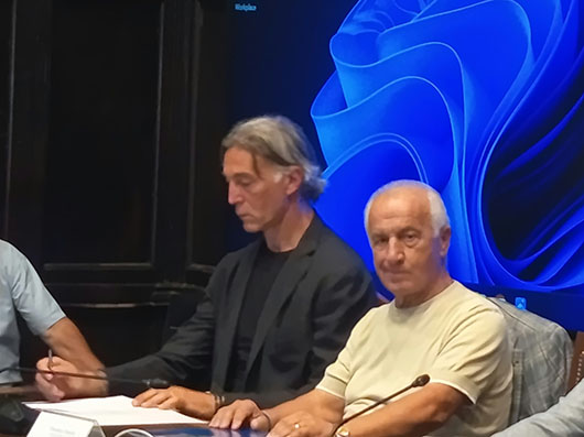 Raffaele Ascenzi con Vincenzo Fiorillo