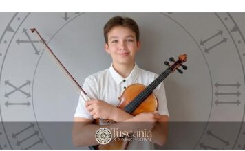 Al Tuscania Summer Festival Finees Giakoustidis, tra i più promettenti violinisti di nuova generazione europea Tuscania Summer Festival-evento