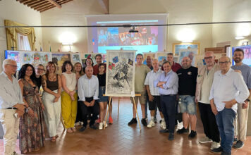 Palio delle Contrade 59° Sagra delle Castagne,scelto il drappo di Alessia Clementi
