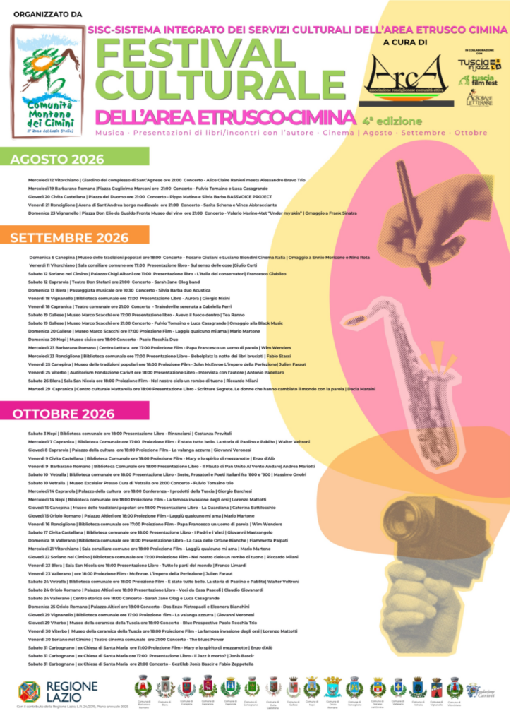 locandina festival culturale dentro