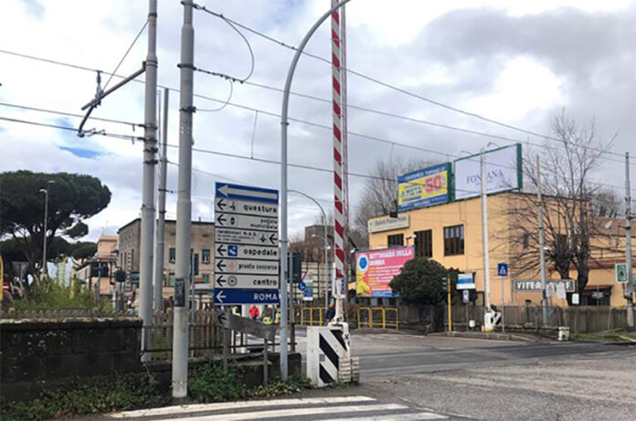 passaggio a livello P.ta Fiorentina- VT