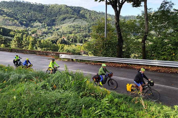 Bicistaffetta Via Francigena