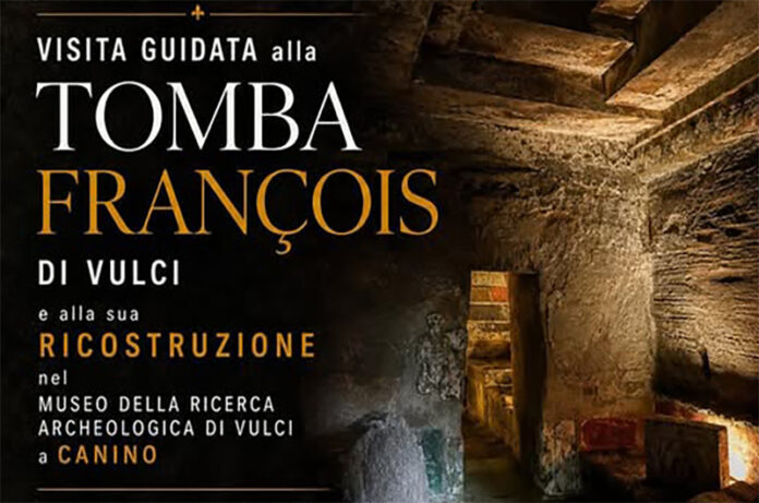 Visita alla tomba di francois _Vulci