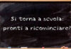 lavagna primo giorno di scuola