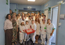 minifacchini all'ospedale Santa Rosa