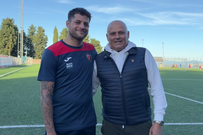 Alessandro Rossi con il diesse Gigi Coni